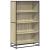 Bibliotecă, stejar sonoma, 80,5x35x139 cm, lemn prelucrat GartenMobel Dekor
