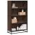 Bibliotecă, stejar maro, 80,5x35x139 cm, lemn prelucrat GartenMobel Dekor