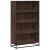 Bibliotecă, stejar maro, 80,5x35x139 cm, lemn prelucrat GartenMobel Dekor