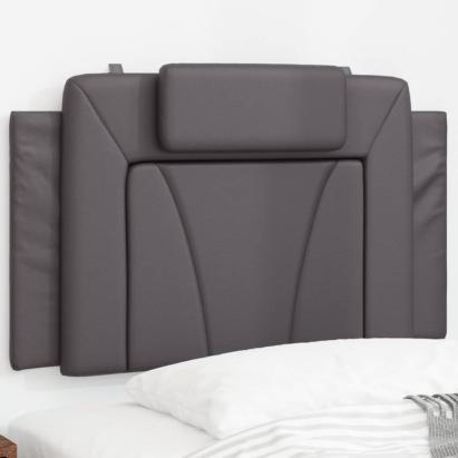 Pernă pentru tăblie, gri, 90 cm, piele artificială GartenMobel Dekor