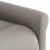 Fotoliu de masaj rabatabil, gri taupe, material textil GartenMobel Dekor