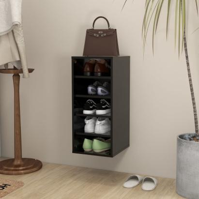 Pantofar, negru, 31,5x35x70 cm, PAL GartenMobel Dekor