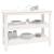 Banc de lucru, alb, 110,5x50x80 cm, lemn masiv pin GartenMobel Dekor
