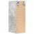 Dulap suspendat, gri beton, 20x29,5x60 cm, lemn prelucrat GartenMobel Dekor