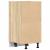 Dulap inferior, stejar sonoma, 40x44,5x81,5 cm, lemn prelucrat GartenMobel Dekor