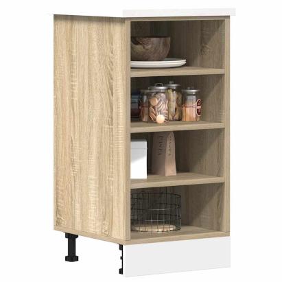 Dulap inferior, stejar sonoma, 40x44,5x81,5 cm, lemn prelucrat GartenMobel Dekor