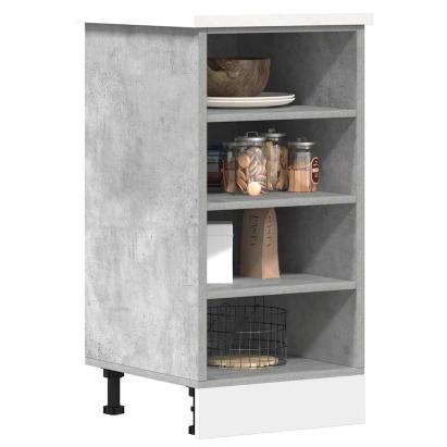 Dulap inferior, gri beton, 40x44,5x81,5 cm, PAL GartenMobel Dekor