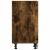 Dulap de fund stejar afumat 40x44,5x81,5 cm Lemn prelucrat GartenMobel Dekor