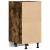 Dulap de fund stejar afumat 40x44,5x81,5 cm Lemn prelucrat GartenMobel Dekor