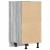Dulap inferior, gri sonoma, 40x44,5x81,5 cm lemn prelucrat GartenMobel Dekor