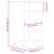 Dulap inferior, lemn vechi, 40x44,5x81,5 cm, lemn prelucrat GartenMobel Dekor