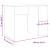Birou, stejar artizanal, 100x55x75 cm, lemn prelucrat GartenMobel Dekor