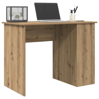 Birou, stejar artizanal, 100x55x75 cm, lemn prelucrat GartenMobel Dekor