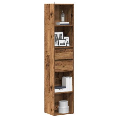 Dulap cu cărți din lemn vechi 36x30x171 cm lemn prelucrat GartenMobel Dekor