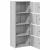 Bibliotecă, gri sonoma, 40x24x102 cm, lemn prelucrat GartenMobel Dekor
