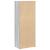 Bibliotecă, gri sonoma, 40x24x102 cm, lemn prelucrat GartenMobel Dekor