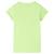 Tricou pentru copii, galben neon, 92 GartenMobel Dekor