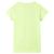 Tricou pentru copii, galben neon, 92 GartenMobel Dekor