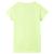 Tricou pentru copii, galben neon, 116 GartenMobel Dekor