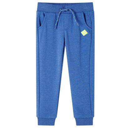 Pantaloni de trening pentru copii, albastru melanj, 104 GartenMobel Dekor