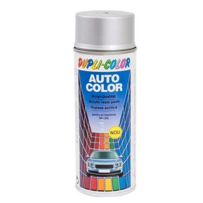 Vopsea spray retus auto metalizata DUPLI-COLOR Skoda, argintiu briliant 9156, 400ml GartenVIP DiyLine