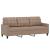 Set de canapele cu perne, 4 piese, cappuccino, piele ecologică GartenMobel Dekor