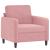 Set de canapele, 3 piese, roz, catifea GartenMobel Dekor
