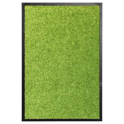 Covoraș de ușă lavabil, verde, 40 x 60 cm GartenMobel Dekor