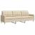 Set de canapele, 2 piese, crem, material textil GartenMobel Dekor