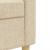 Set de canapele cu perne decorative, 2 piese, crem, textil GartenMobel Dekor