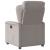 Fotoliu rabatabil electric, gri taupe, material textil GartenMobel Dekor