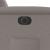 Fotoliu rabatabil electric, gri taupe, material textil GartenMobel Dekor