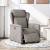 Fotoliu rabatabil electric, gri taupe, material textil GartenMobel Dekor