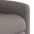 Fotoliu electric de masaj rabatabil, gri taupe, textil GartenMobel Dekor