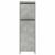 Set mobilier de baie, 4 piese, gri beton, lemn compozit GartenMobel Dekor