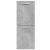 Set mobilier de baie, 4 piese, gri beton, lemn compozit GartenMobel Dekor