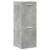 Set mobilier de baie, 4 piese, gri beton, lemn compozit GartenMobel Dekor