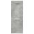 Set mobilier de baie, 4 piese, gri beton, lemn compozit GartenMobel Dekor