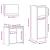 Set mobilier de baie, 3 piese, stejar artizanal, lemn prelucrat GartenMobel Dekor