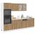 Set dulapuri de bucătărie 7 piese Artisan Stejar lemn prelucrat GartenMobel Dekor