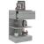 Noptiere, 2 buc., gri sonoma, 40x35x65 cm, lemn prelucrat GartenMobel Dekor