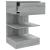 Noptiere, 2 buc., gri sonoma, 40x35x65 cm, lemn prelucrat GartenMobel Dekor