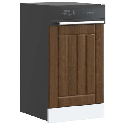 Panou pentru mașină de spălat vase "Lucca" lemn stejar maro GartenMobel Dekor
