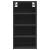 Dulap suspendat, negru, 30x29,5x60 cm, PAL GartenMobel Dekor