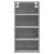 Dulap suspendat, gri beton, 30x29,5x60 cm, PAL GartenMobel Dekor