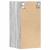Dulap suspendat, gri sonoma, 30x29,5x60 cm, lemn prelucrat GartenMobel Dekor