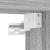 Dulap suspendat, gri sonoma, 30x29,5x60 cm, lemn prelucrat GartenMobel Dekor