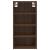 Dulap suspendat, stejar maro, 30x29,5x60 cm, lemn prelucrat GartenMobel Dekor