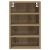 Dulap suspendat, stejar artizanal, 40x29,5x60 cm lemn prelucrat GartenMobel Dekor