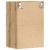 Dulap suspendat, stejar artizanal, 40x29,5x60 cm lemn prelucrat GartenMobel Dekor
